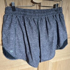 Lululemon Athletica Gray Athletic Shorts Lightweight Breathable Size 12